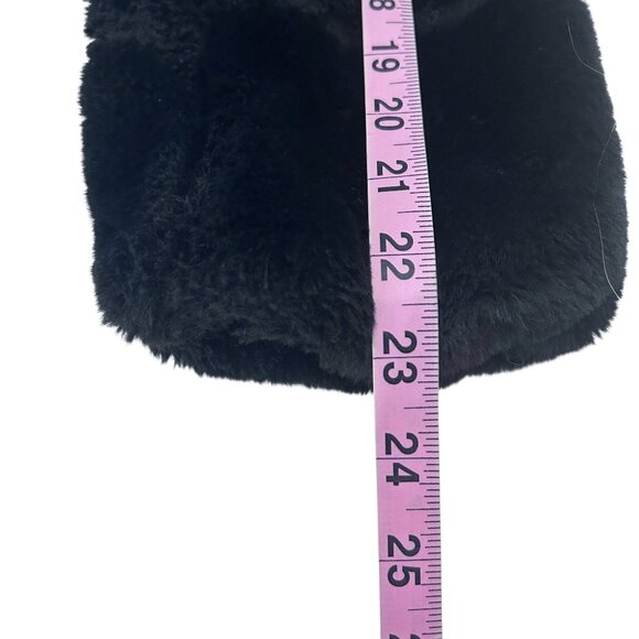 NIKE Faux Fur Swoosh Oversize Jacket | Size XS - Picture 16 of 16